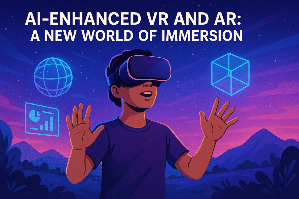 AI-Enhanced VR and AR