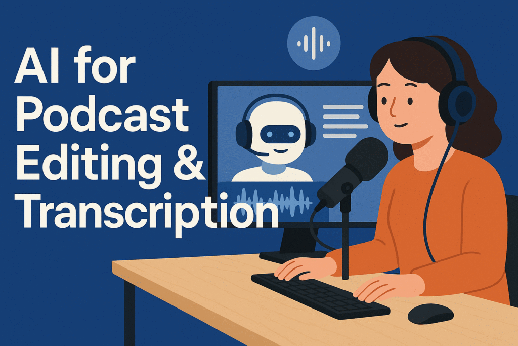 AI for Podcast Editing & Transcription