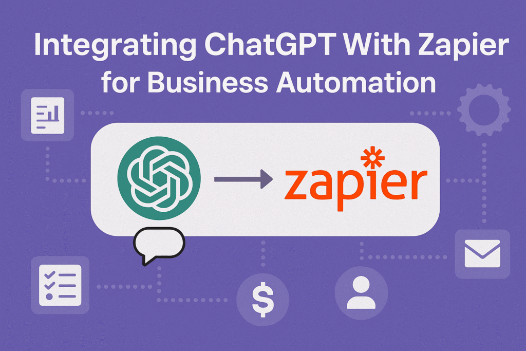 Integrating ChatGPT With Zapier