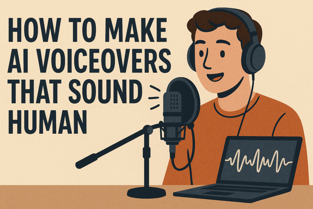 Make AI Voiceovers That Sound Human