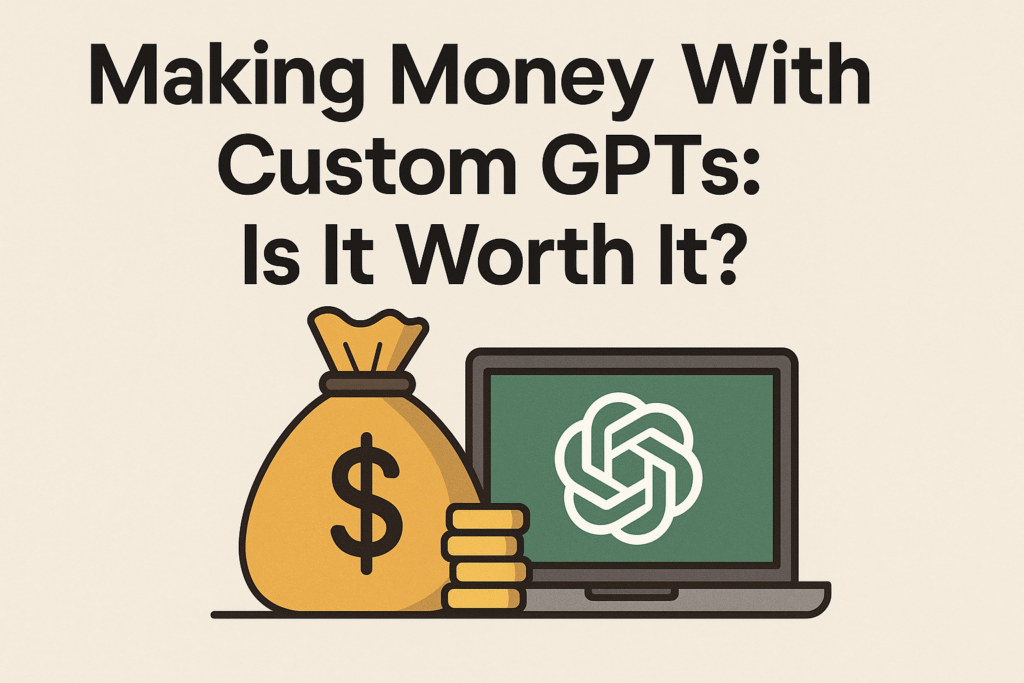 Making Money With Custom GPTs