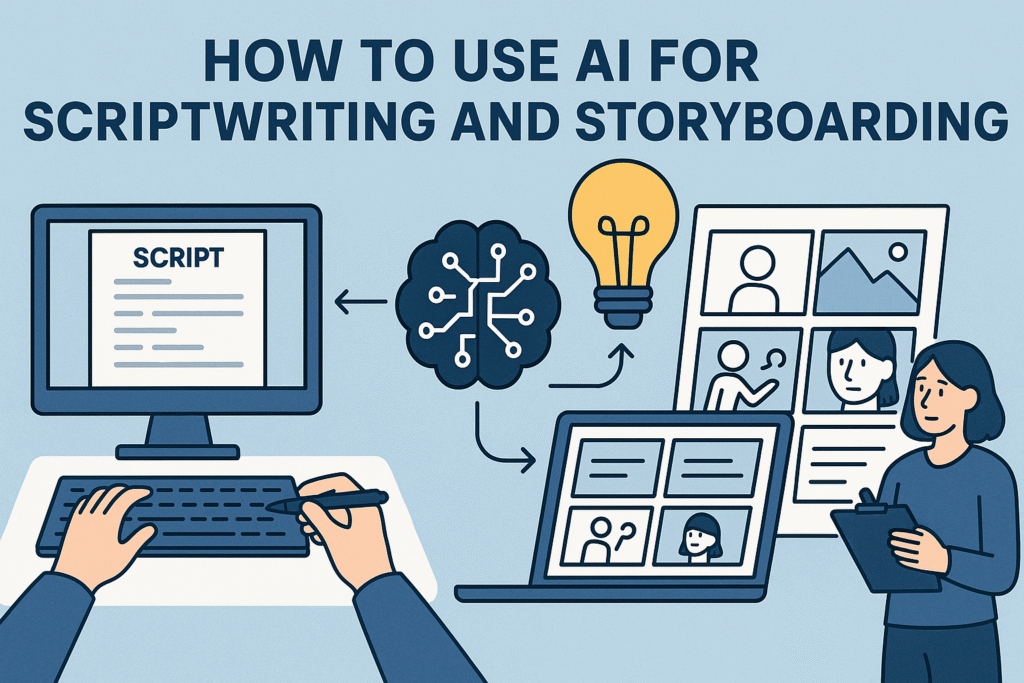 Use AI for Scriptwriting and Storyboarding