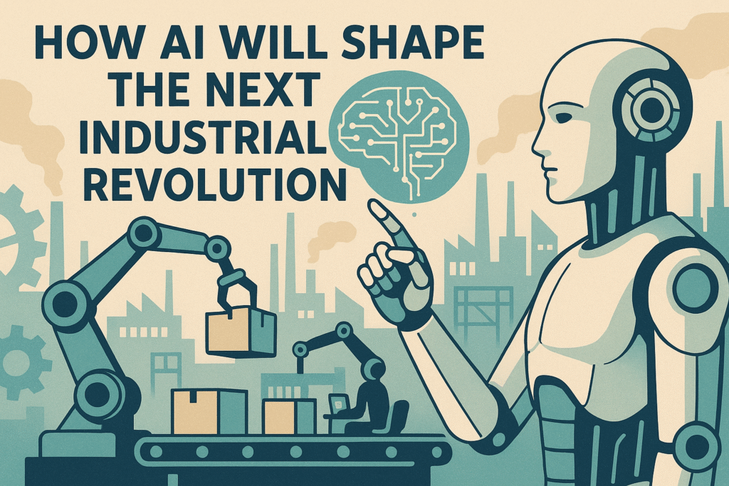 AI will shape the next industrial revolution