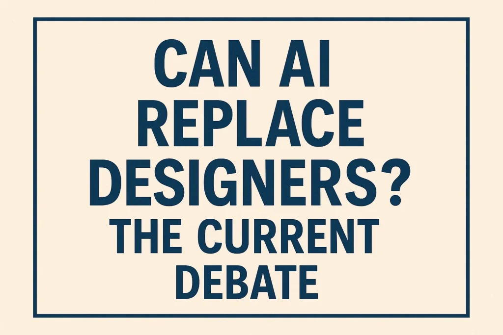 Can AI Replace Designers