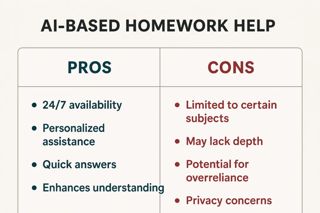 AI-based homework help