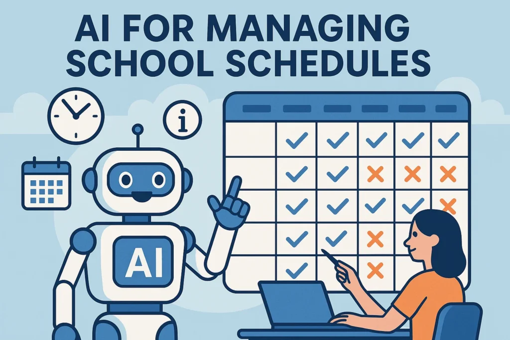 AI for Managing School Schedules