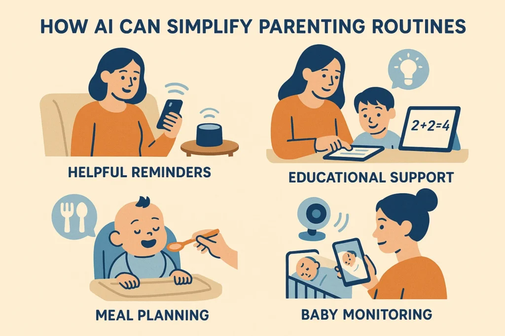 How AI Can Simplify Parenting Routines