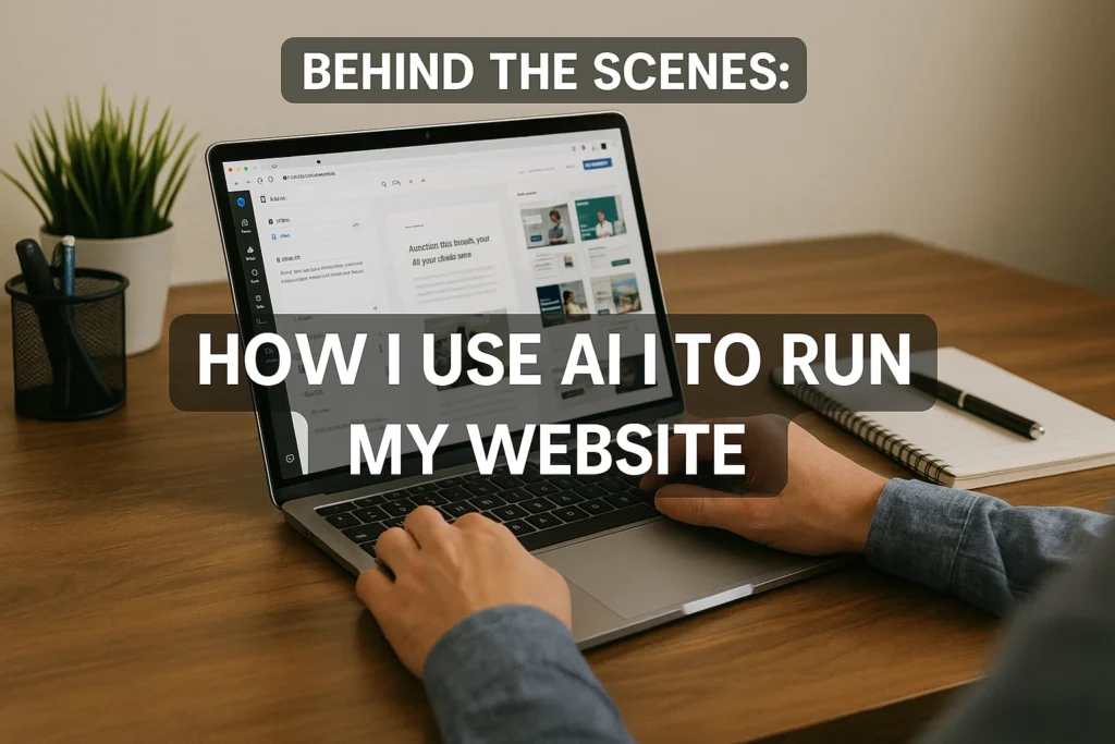 I Use AI to Run My Website