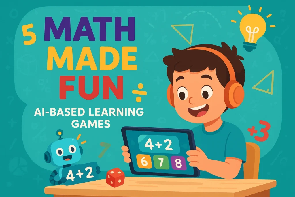 Math Made Fun AI-Based Learning Games