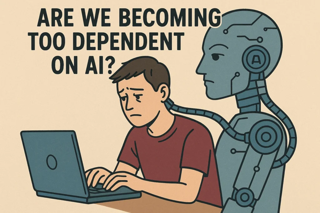dependent on AI