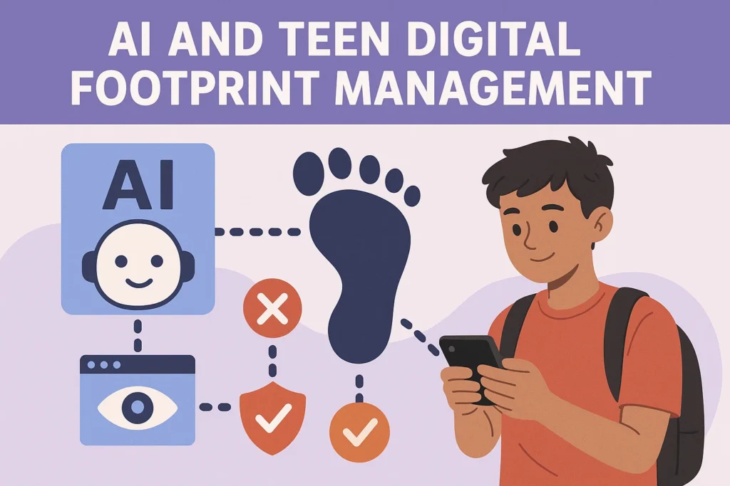 AI and Teen Digital Footprint Management