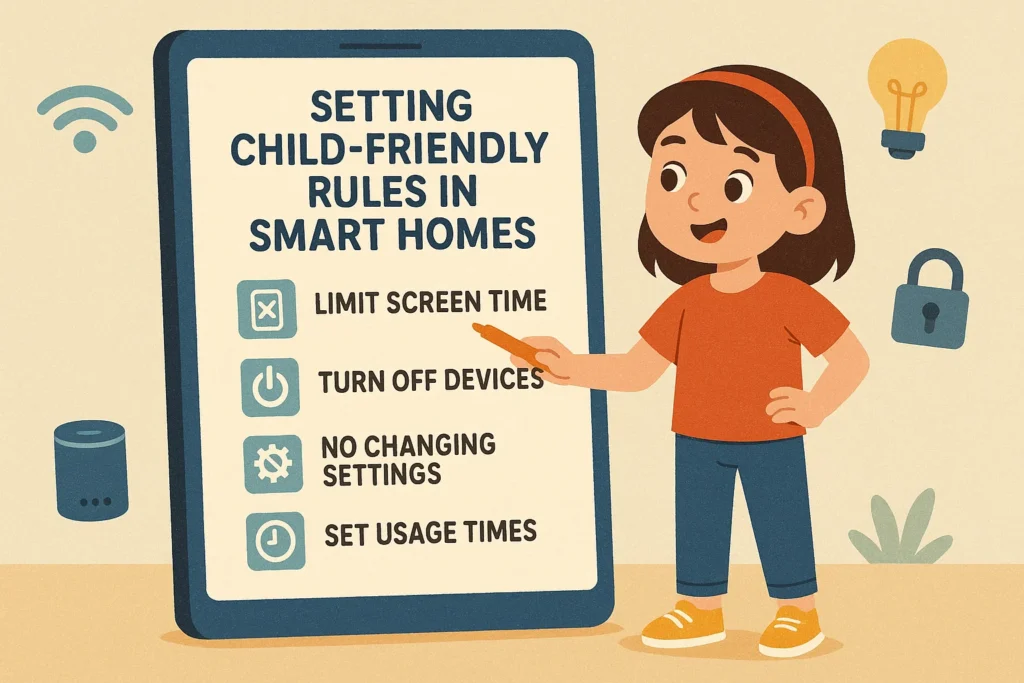 child-friendly smart home rules