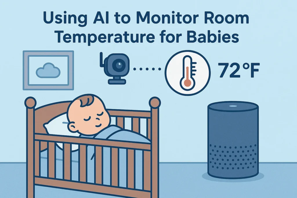 AI baby room temperature monitor